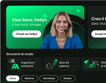 Studio interattivo con AI Tutor